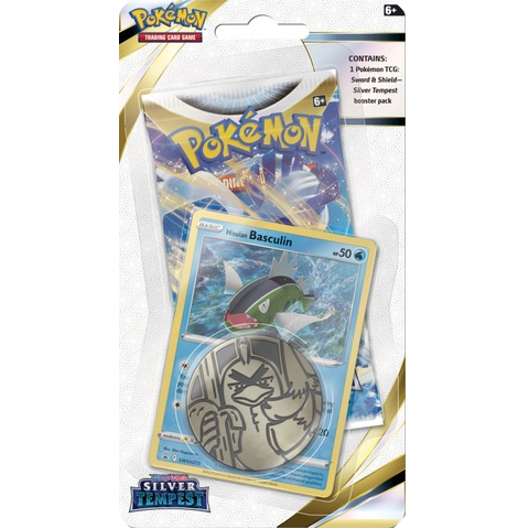 Pokémon TCG: Silver Tempest checklane blister - Basculin