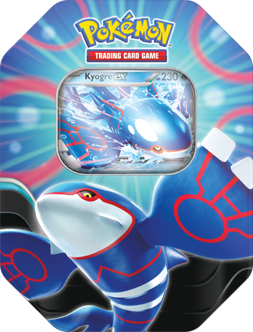 Pokémon TCG: Spring Azure Legends Tin - Kyogre EX