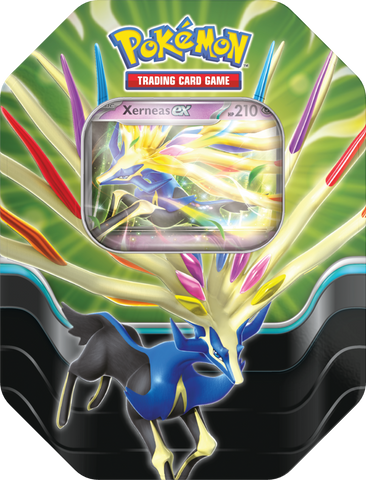 Pokémon TCG: Spring Azure Legends Tin - Xerneas EX