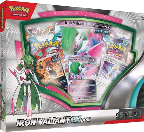 Pokemon TCG: Iron Valiant EX Box