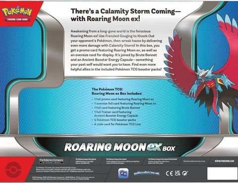 Pokemon TCG: Roaring Moon EX Box