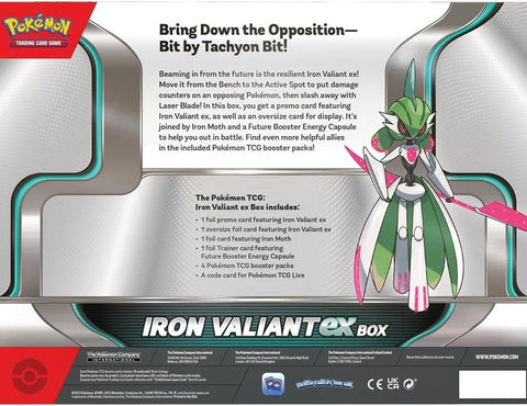 Pokemon TCG: Iron Valiant EX Box