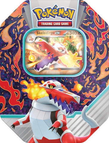 Pokémon TCG: Paldea Partners Tin - Skeledirge EX