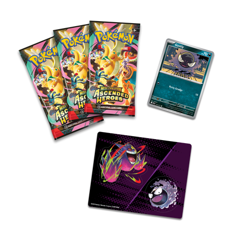 Pokémon TCG: Ascended Heroes Tech Sticker Collection – Gastly