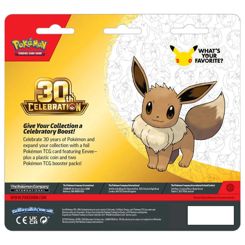 Pokémon TCG: 30th Celebration 2-Pack Blister Eevee [PRE-ORDER]