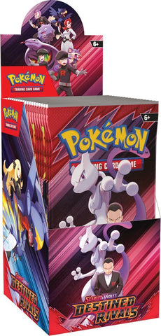 Pokémon TCG: Destined Rivals Halve Booster Box (18 packs)