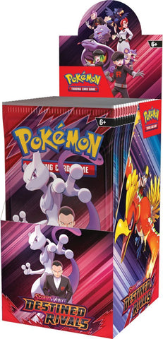 Pokémon TCG: Destined Rivals Halve Booster Box (18 packs)