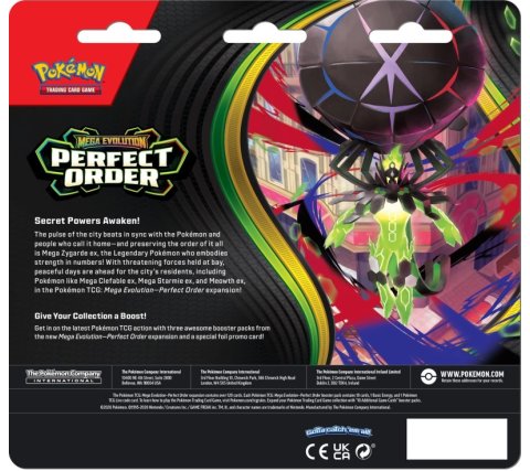 Pokémon TCG: Perfect Order 3-Pack Blister: Chikorita