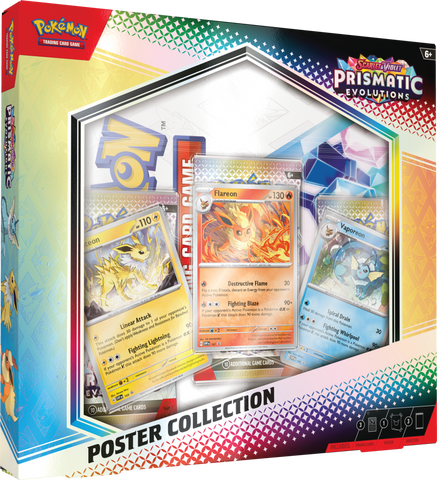 Pokémon TCG: Prismatic Evolutions - Poster Collection
