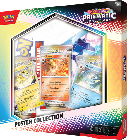 Pokémon TCG: Prismatic Evolutions - Poster Collection