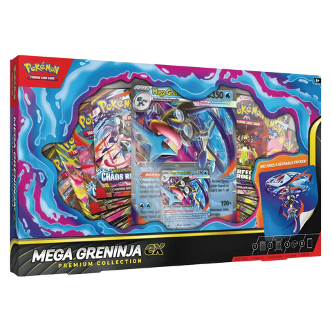 Pokémon TCG Mega Greninja ex Premium Collection