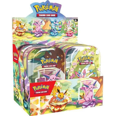 Pokémon TCG: Prismatic Evolutions Mini Tin Display