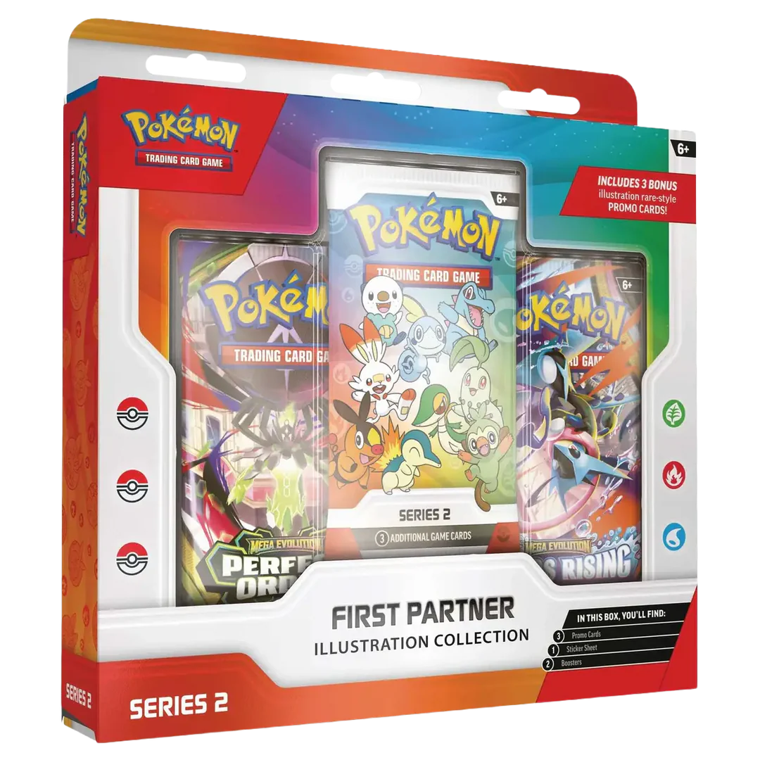 First Partner Illustration Collection Series 2 Pokémon promokaarten Johto Unova Galar