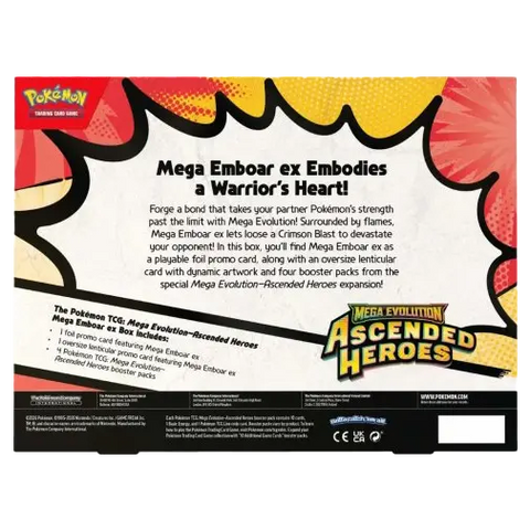 Pokémon TCG: Mega Emboar ex Collection Box