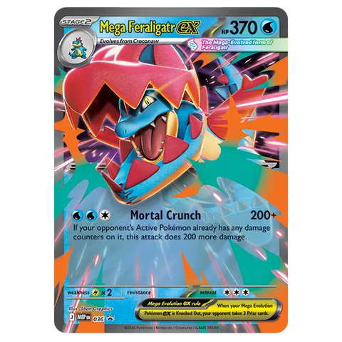 Pokémon TCG: Mega Feraligatr ex Collection Box
