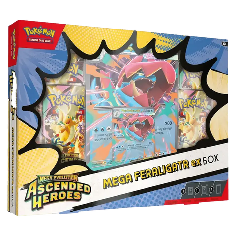 Pokémon TCG: Mega Feraligatr ex Collection Box