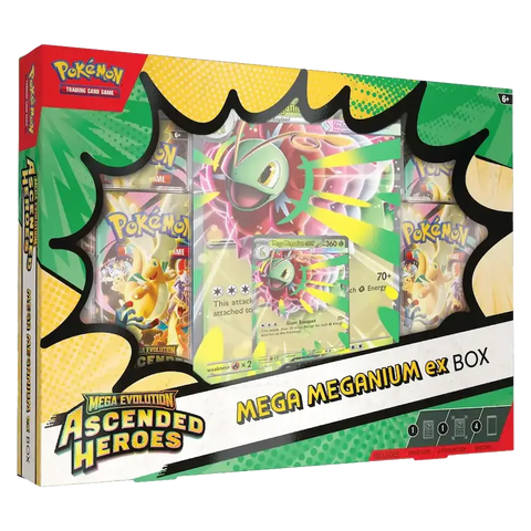 Pokémon TCG: Mega Meganium ex Collection Box