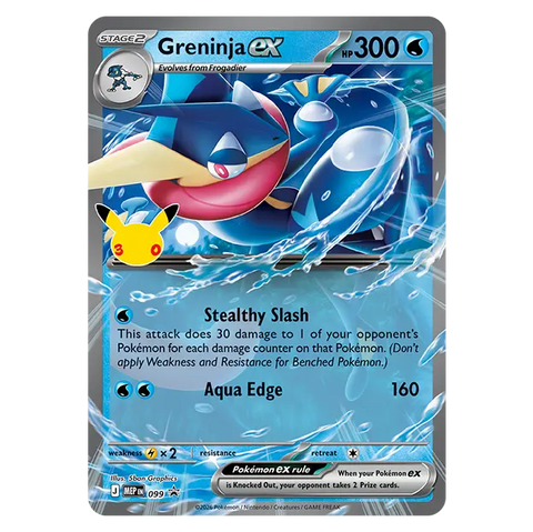 Pokémon TCG: 30th Celebration Greninja Collection [PRE-ORDER]