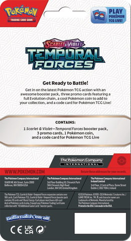 Pokémon TCG: Temporal Forces - Premium Checklane Blister - Baxcalibur