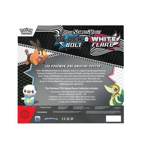 [PRE-ORDER] Pokémon TCG: Black Bolt & White Flare Poster Collection