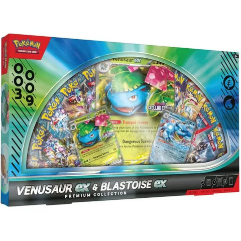 Pokémon TCG: Venusaurex & Blastoise ex Premium Collection