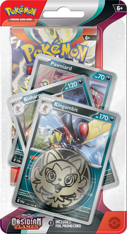 Pokémon TCG: Obsidian Flames Checklane Blister Kingambit