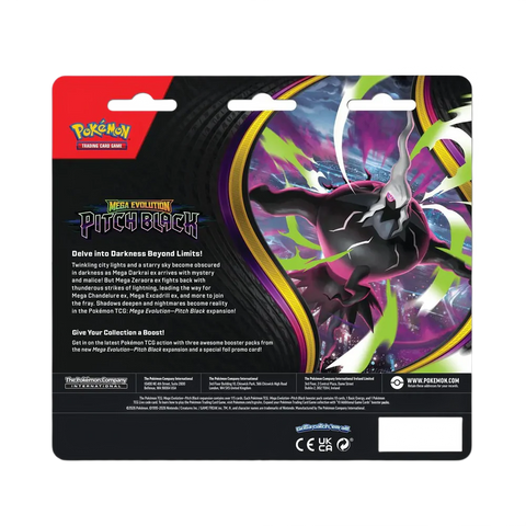 Pokémon TCG: Pitch Black - Binacle 3-Pack Blister
