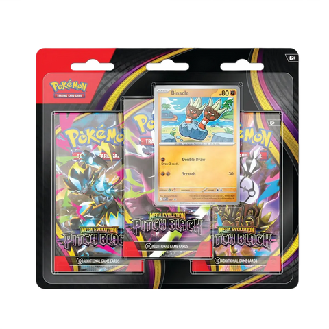 Pokémon TCG: Pitch Black - Binacle 3-Pack Blister