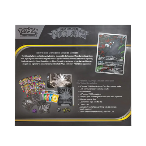 Pokémon TCG: Pitch Black - Elite Trainer Box