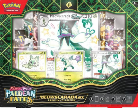Pokémon TCG: Paldean Fates Premium Collection Meowscarada EX