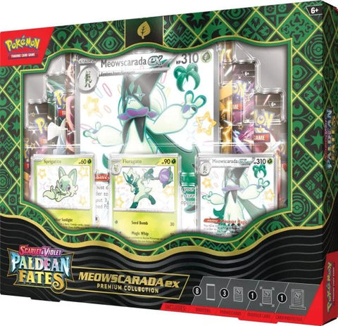 Pokémon TCG: Paldean Fates Premium Collection Meowscarada EX