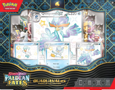Pokémon TCG: Paldean Fates Premium Collection Quaquaval EX
