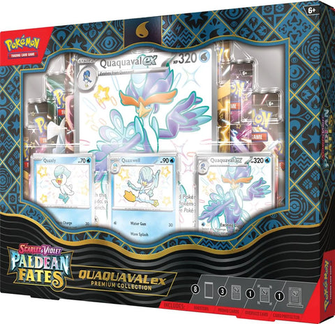 Pokémon TCG: Paldean Fates Premium Collection Quaquaval EX
