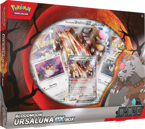 Pokémon TCG: Bloodmoon Ursaluna ex Box (2x Surging Sparks)