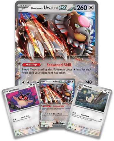 Pokémon TCG: Bloodmoon Ursaluna ex Box (2x Surging Sparks)