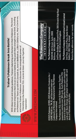 Pokémon TCG: Journey Together Booster Pack