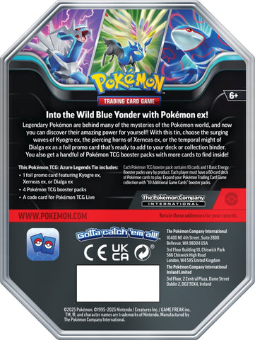 Pokémon TCG: Spring Azure Legends Tin - Xerneas EX