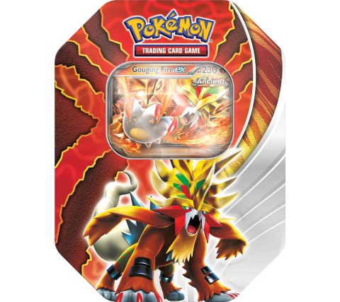 Pokémon TCG: Paradox Destinies Ex Tin: Gouging Fire EX