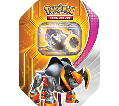 Pokémon TCG: Paradox Destinies Ex Tin: Iron Boulder EX