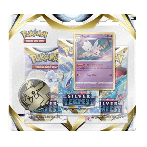 Pokémon TCG: Silver Tempest 3-Pack Blister - Togetic