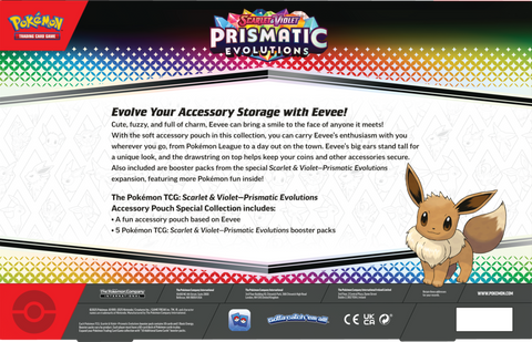 Pokémon TCG: Prismatic Evolutions - Accessory Pouch Special Collection