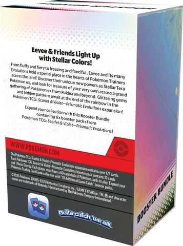 Pokémon TCG: Prismatic Evolutions - Booster Bundle