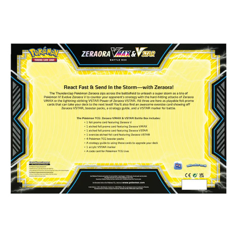 Pokémon TCG: Zeraora VSTAR & VMAX Battle Box